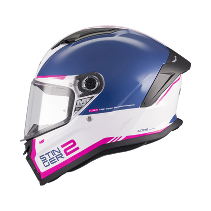 Casco MT Helmets Stinger 2 Core A8 Brillo, vista 1