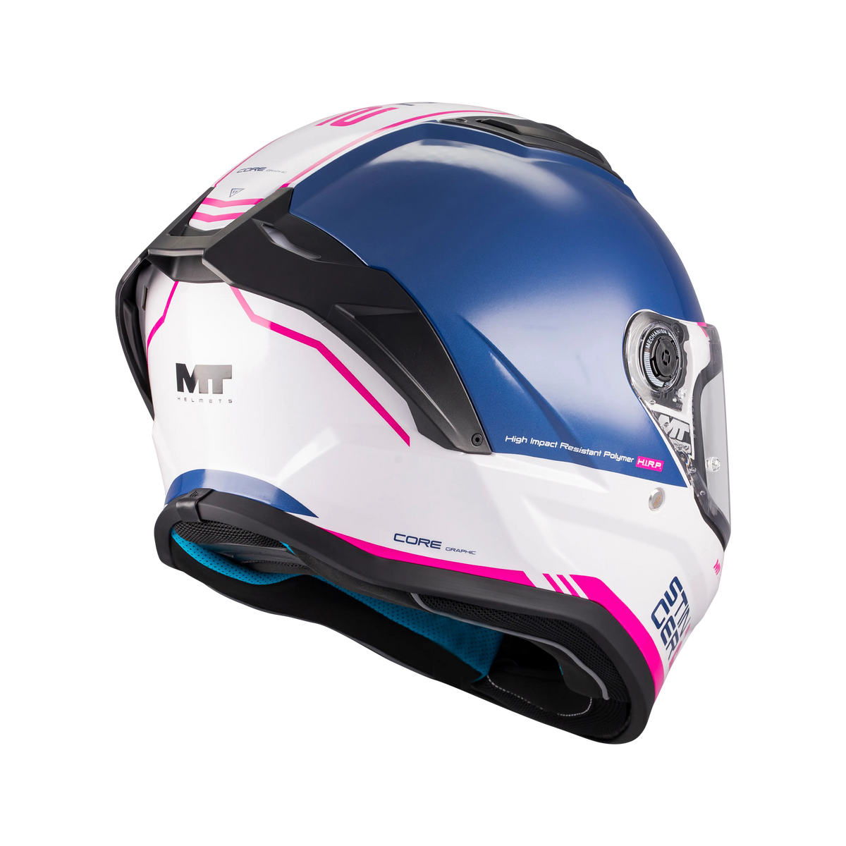 Casco MT Helmets Stinger 2 Core A8 Brillo, vista 4