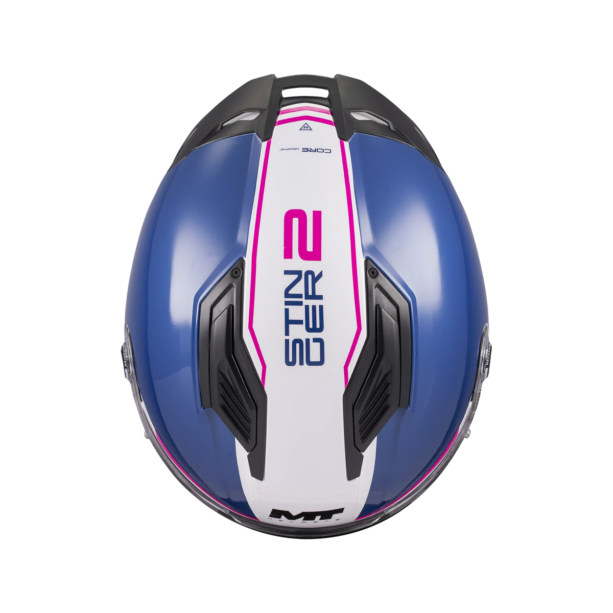Casco MT Helmets Stinger 2 Core A8 Brillo, vista 6