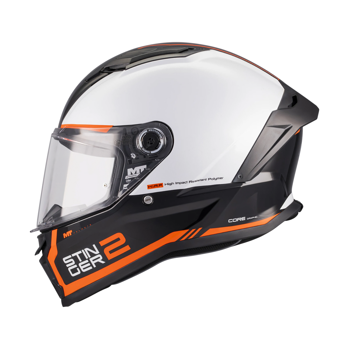 Casco MT Helmets Stinger 2 Core B0 Brillo, vista 1