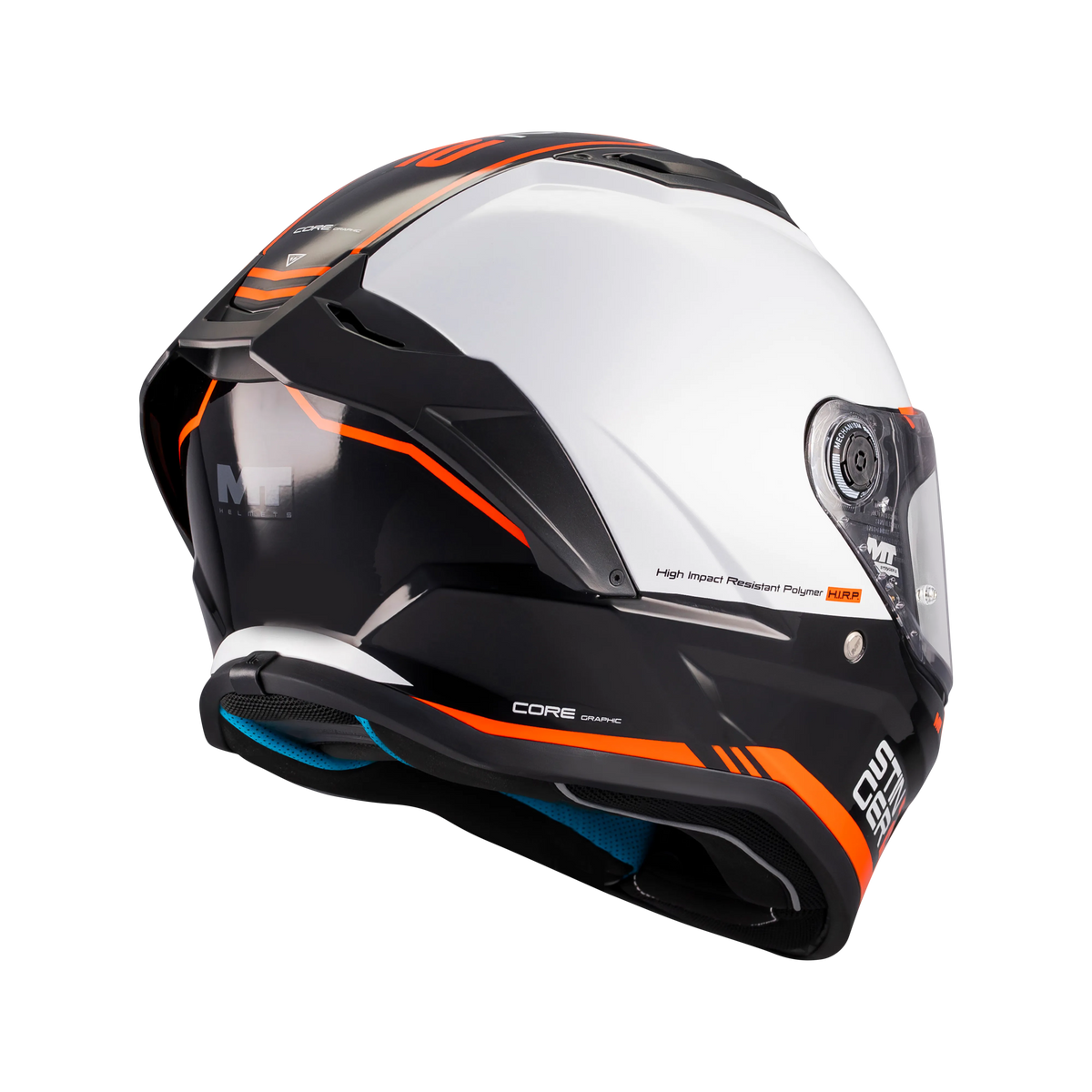 Casco MT Helmets Stinger 2 Core B0 Brillo, vista 4