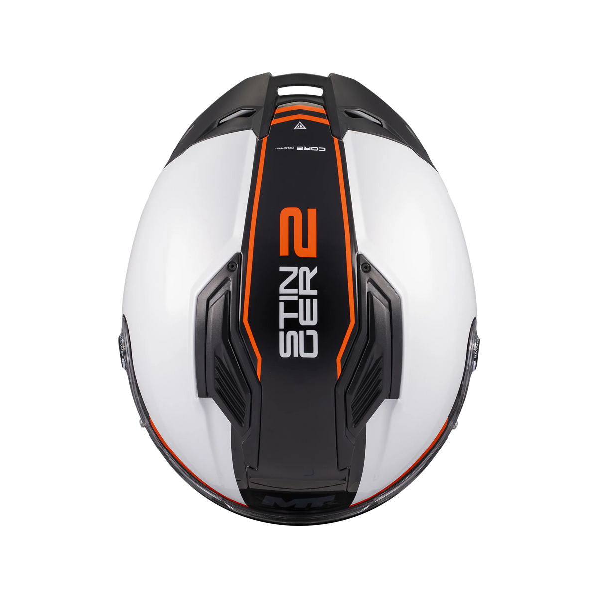 Casco MT Helmets Stinger 2 Core B0 Brillo, vista 6