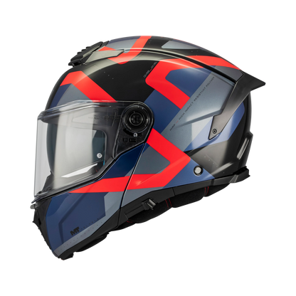 Casco MT Helmets Atom 2 SV Dexter B15 Brillo, vista 1