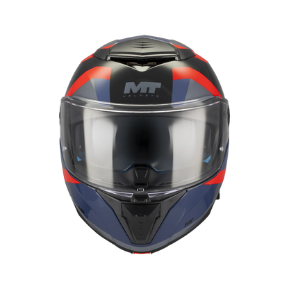 Casco MT Helmets Atom 2 SV Dexter B15 Brillo, vista 3