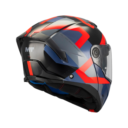 Casco MT Helmets Atom 2 SV Dexter B15 Brillo, vista 4