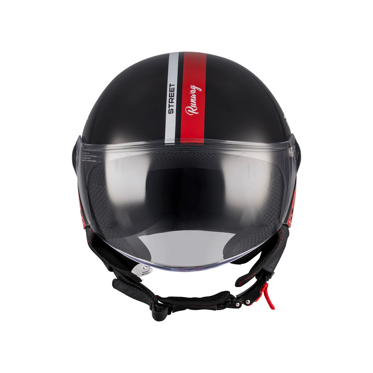 Casco MT Helmets Street S Runway B5 Brillo, vista 3