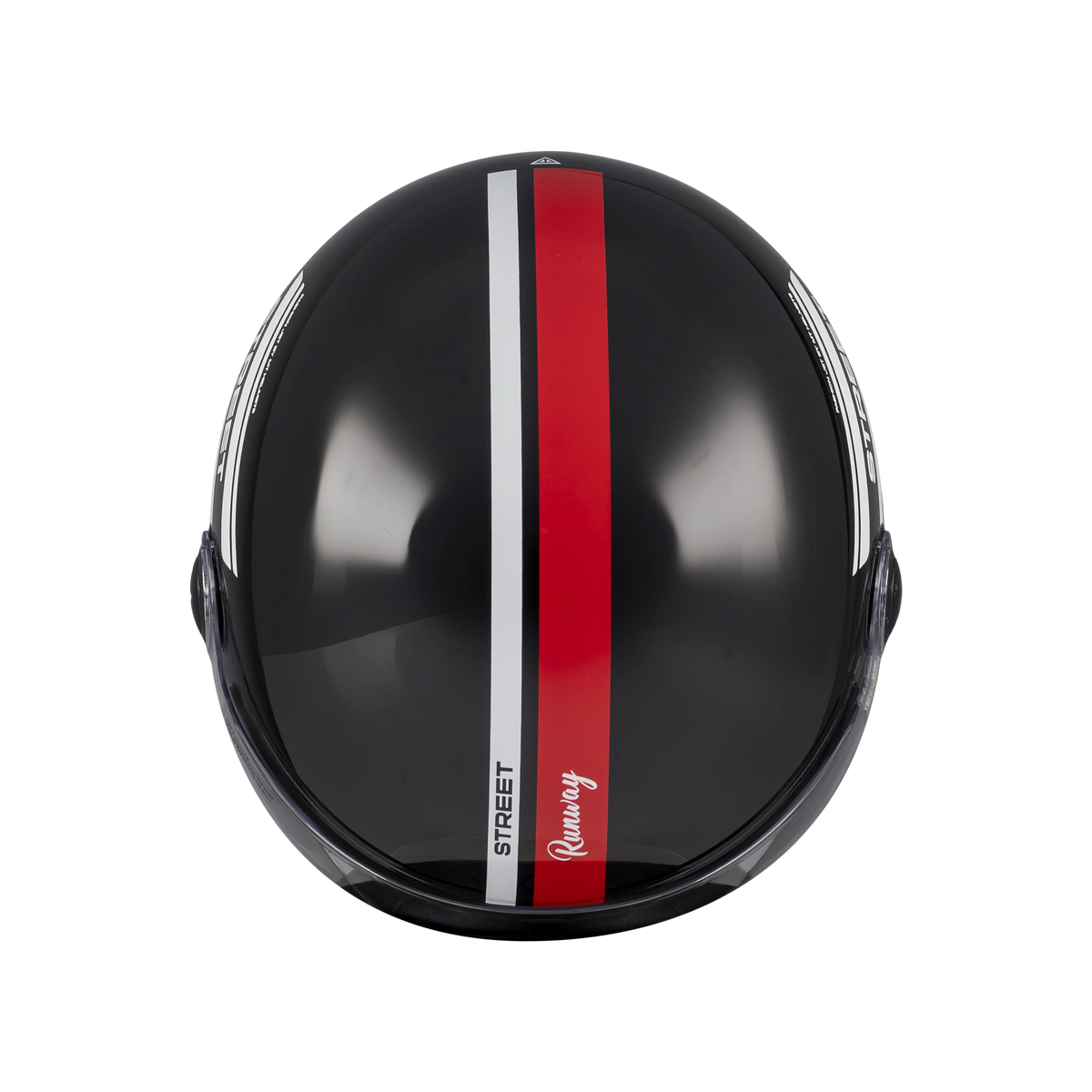 Casco MT Helmets Street S Runway B5 Brillo, vista 6