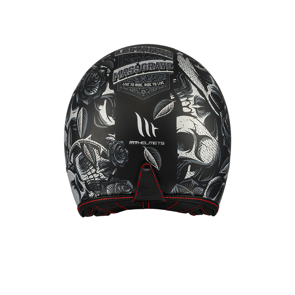 Casco MT Helmets Le Mans 2 SV S Breakout B2 Mate, vista 5