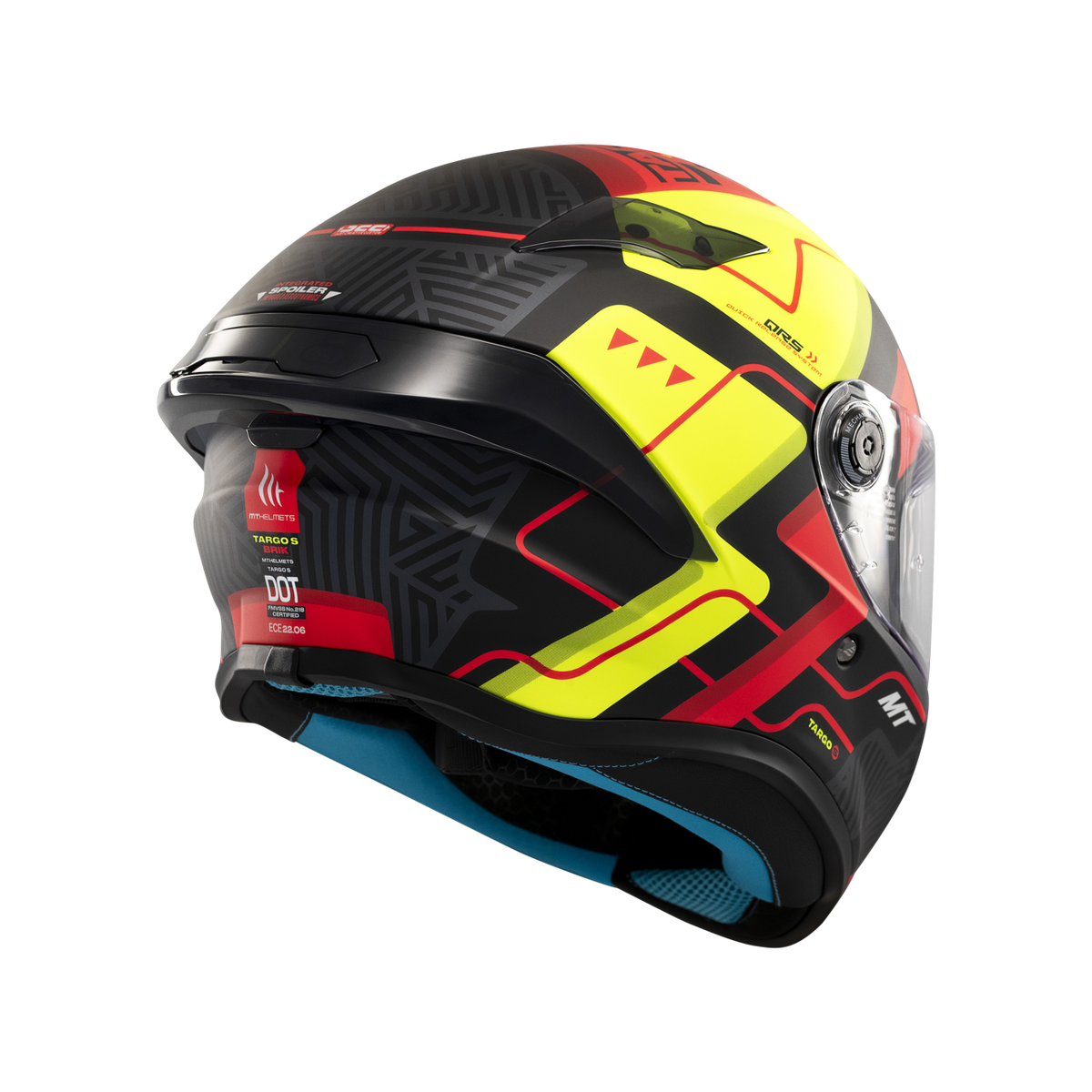 Casco MT Helmets Targo S Brik C3 Mate, vista 6