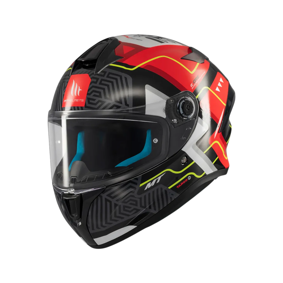 Casco MT Helmets Targo S Brik C5 Brillo, vista 2