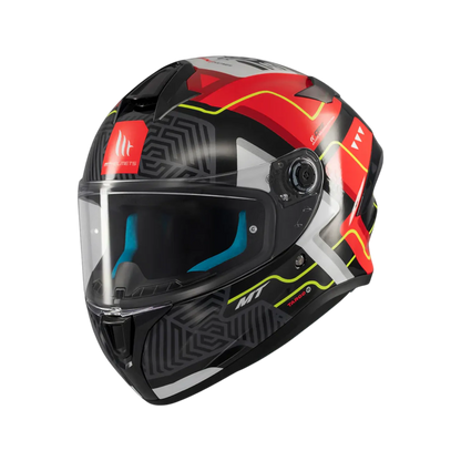 Casco MT Helmets Targo S Brik C5 Brillo, vista 2