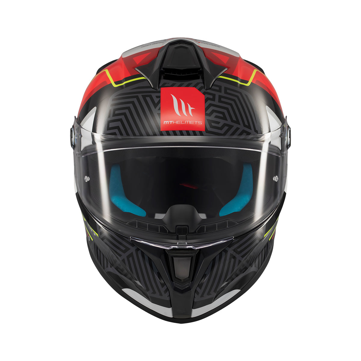 Casco MT Helmets Targo S Brik C5 Brillo, vista 3