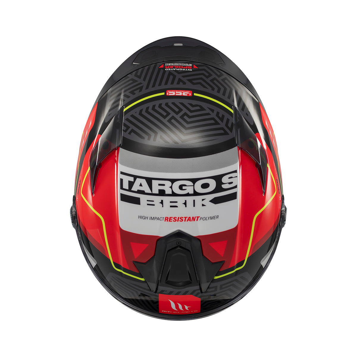 Casco MT Helmets Targo S Brik C5 Brillo, vista 6