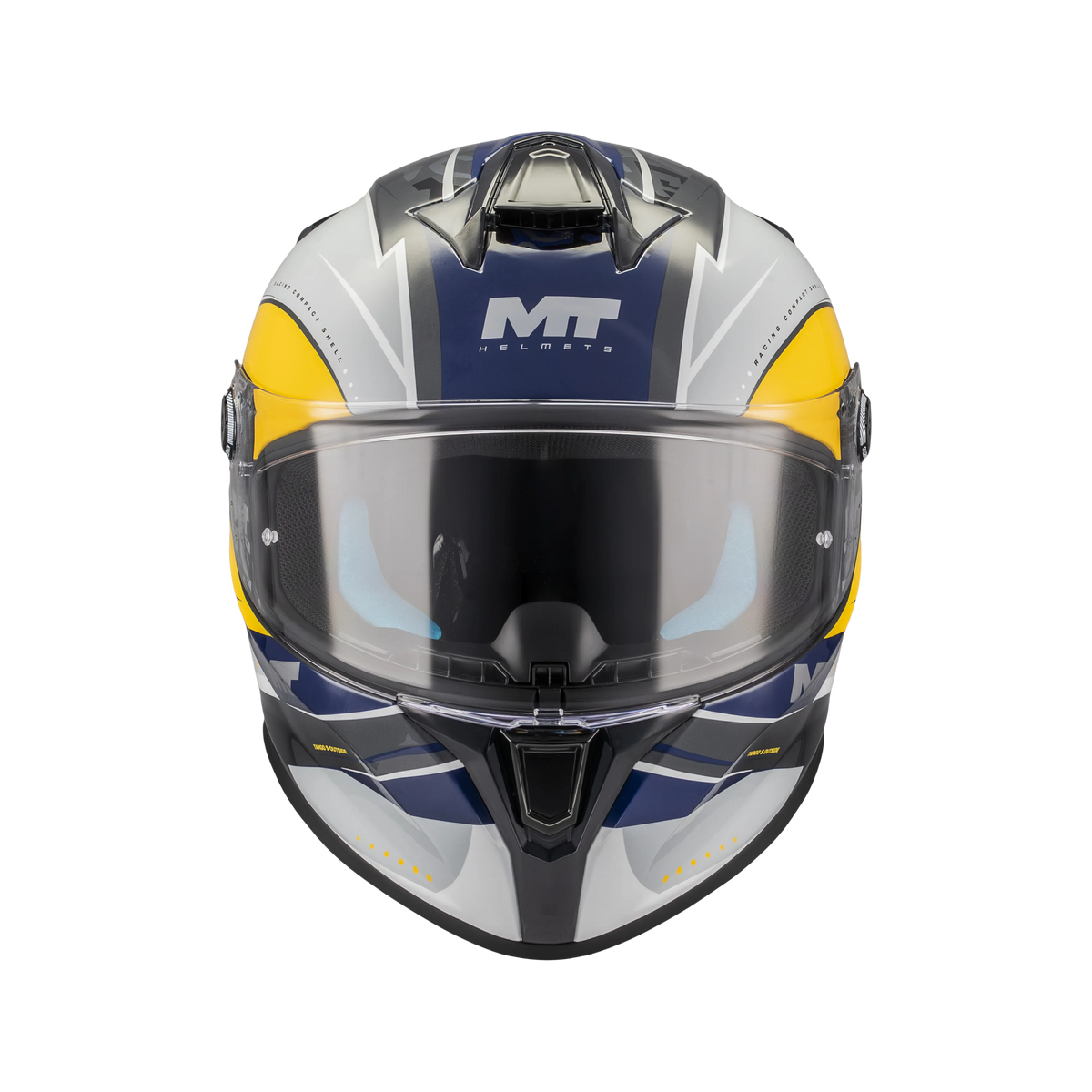 Casco MT Helmets Targo S Outside C3 Brillo, vista 3