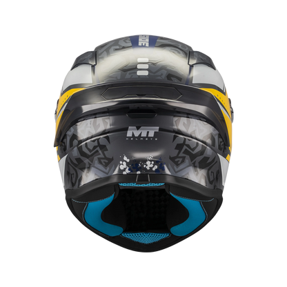 Casco MT Helmets Targo S Outside C3 Brillo, vista 5