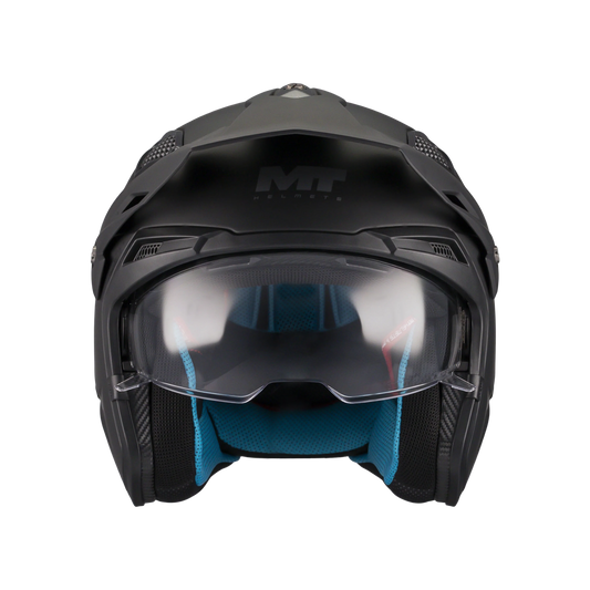 Casco MT Helmets District SV S Solid A1 Mate, vista 1