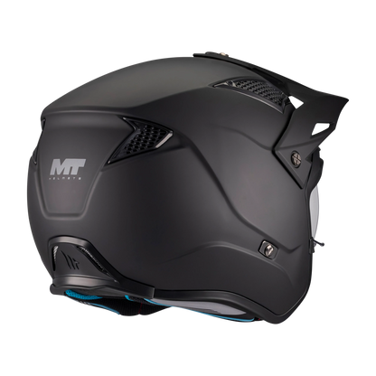 Casco MT Helmets District SV S Solid A1 Mate, vista 2