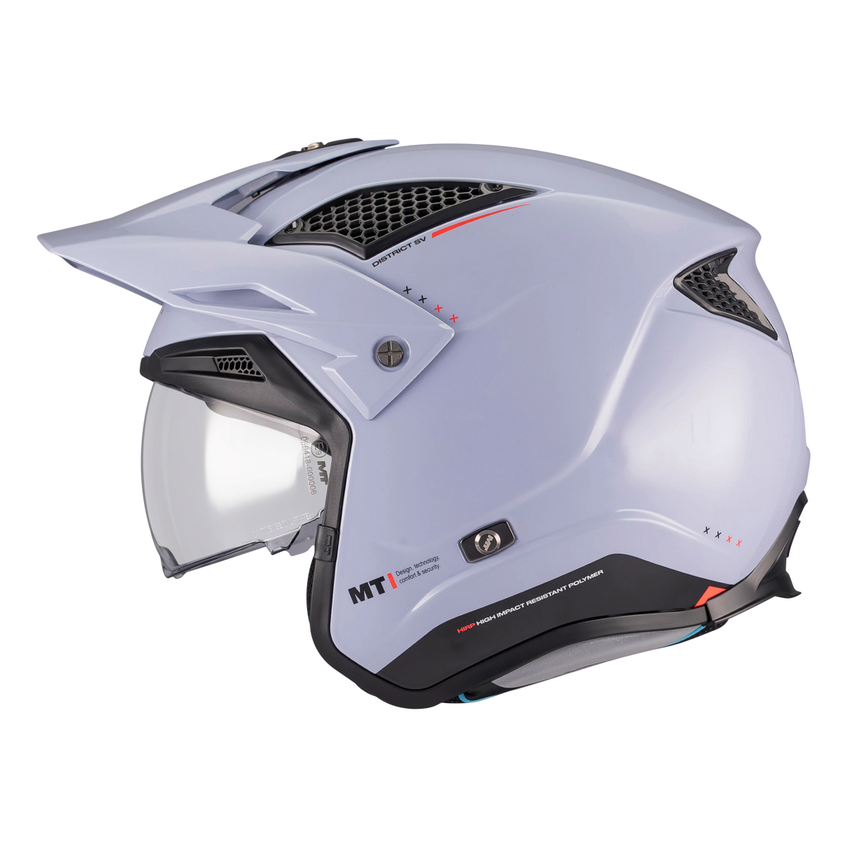 Casco MT Helmets District SV S Soul C17 Brillo, vista 1
