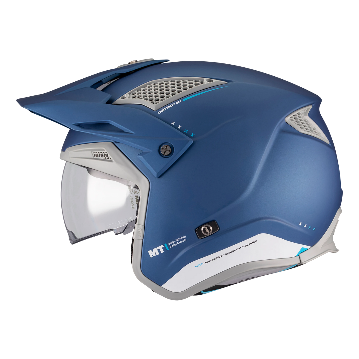 Casco MT Helmets District SV S Soul C7 Mate, vista 1