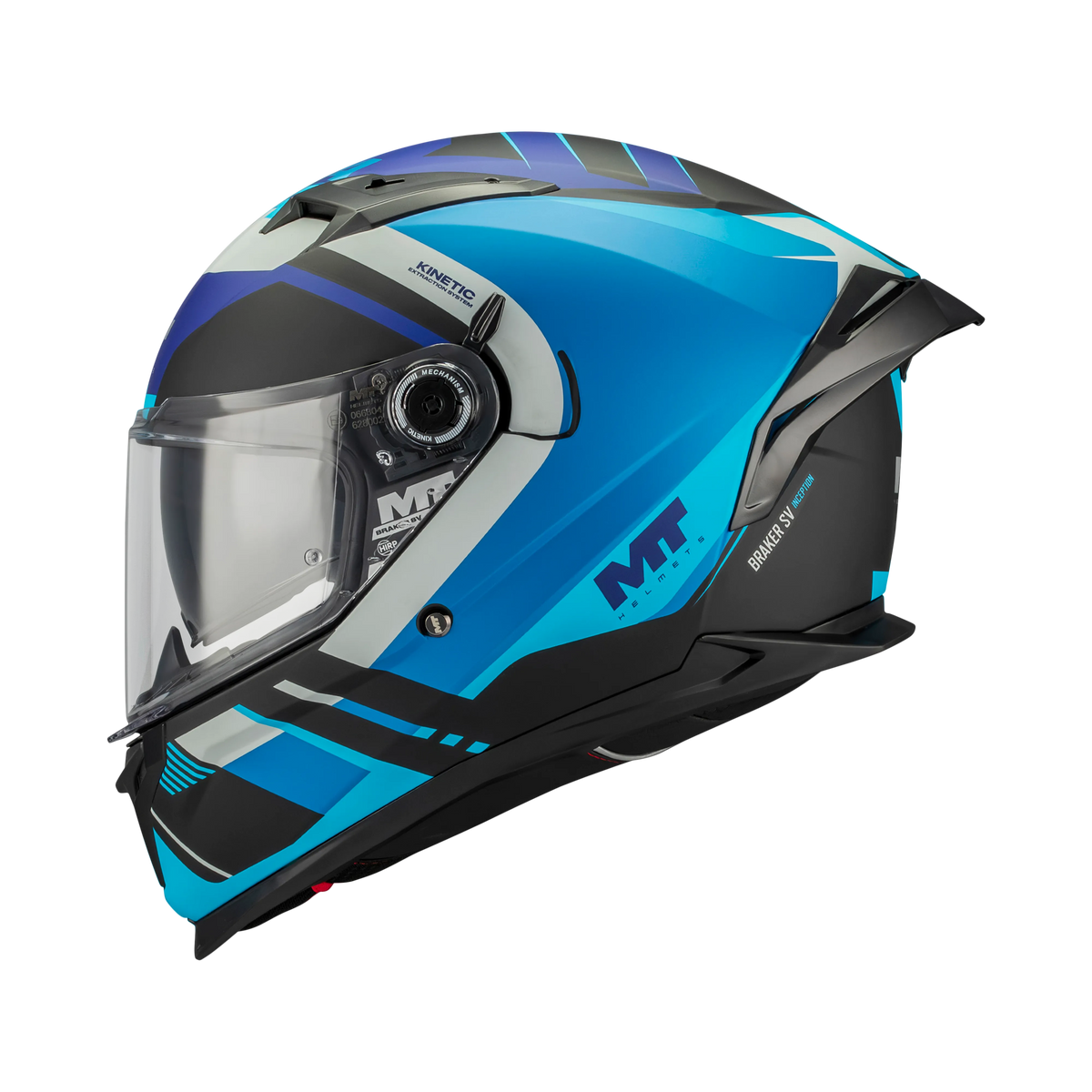 Casco MT Helmets Braker SV Inception B7 Mate, vista 1