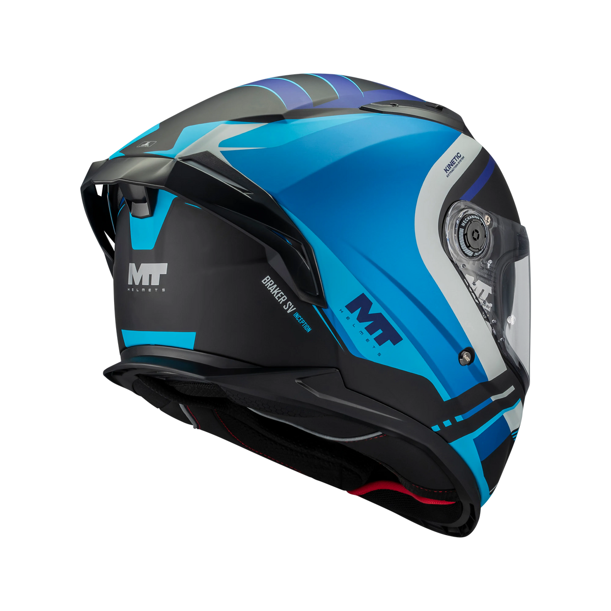 Casco MT Helmets Braker SV Inception B7 Mate, vista 4