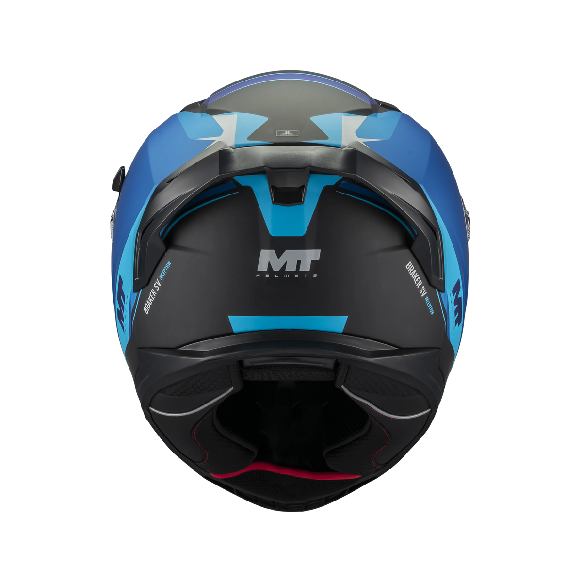 Casco MT Helmets Braker SV Inception B7 Mate, vista 5