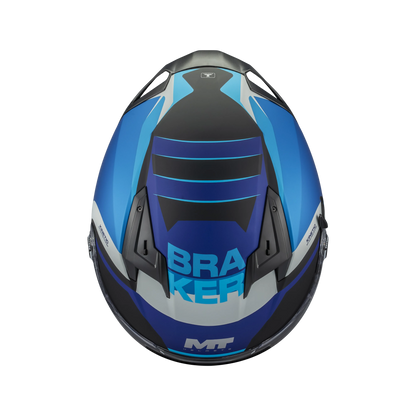 Casco MT Helmets Braker SV Inception B7 Mate, vista 6
