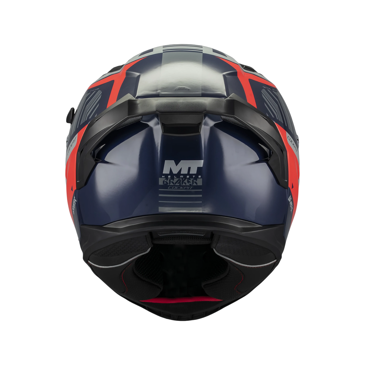 Casco MT Helmets Braker SV Cockpit C5 Brillo, vista 5