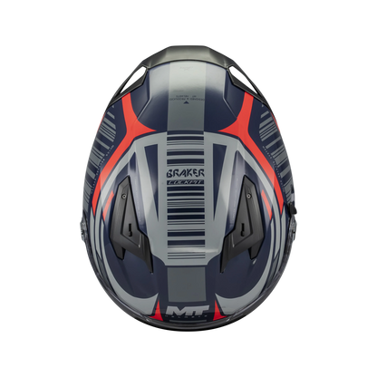 Casco MT Helmets Braker SV Cockpit C5 Brillo, vista 6
