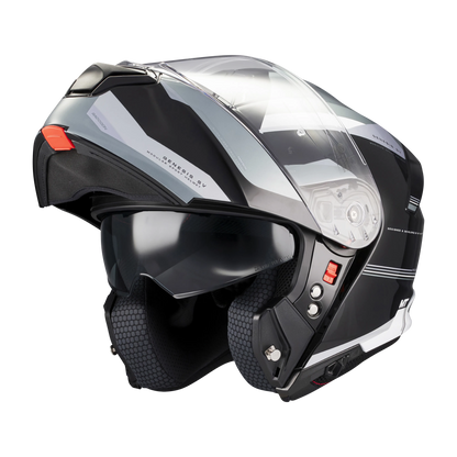Casco MT Helmets Genesis SV Raccoon B12 Brillo, vista 2