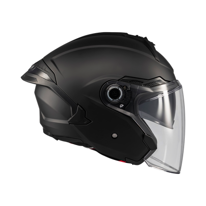 Casco MT Helmets Cosmo SV Solid A1 Negro Mate, vista 5