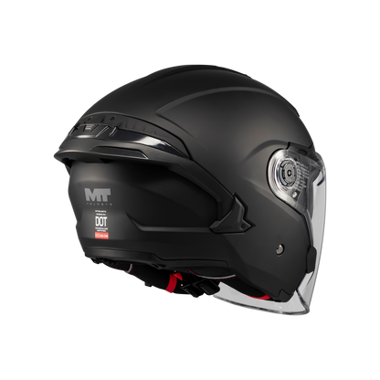 Casco MT Helmets Cosmo SV Pure A1 Mate, vista 6