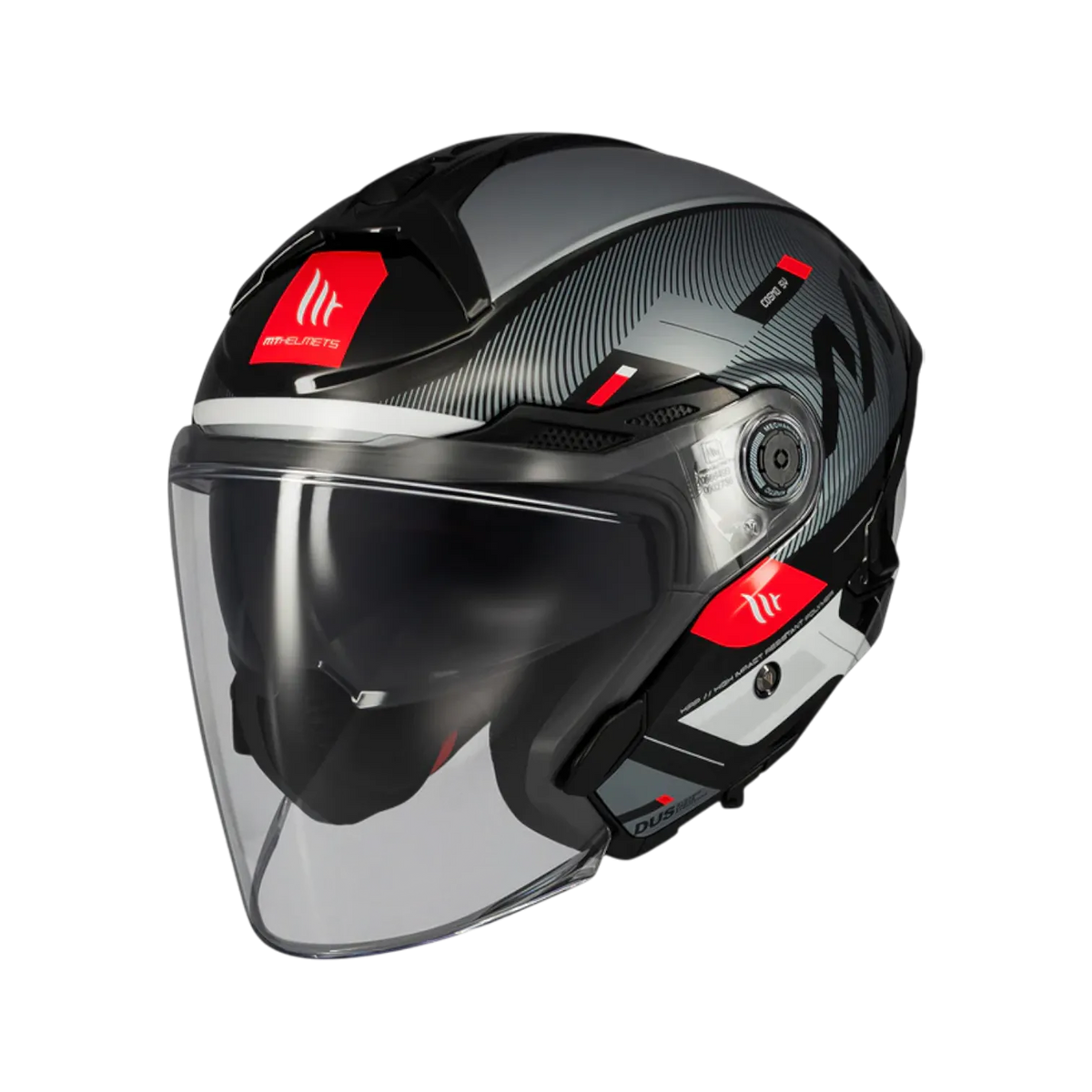 Casco MT Helmets Cosmo SV Silence B2 Brillo, vista 2