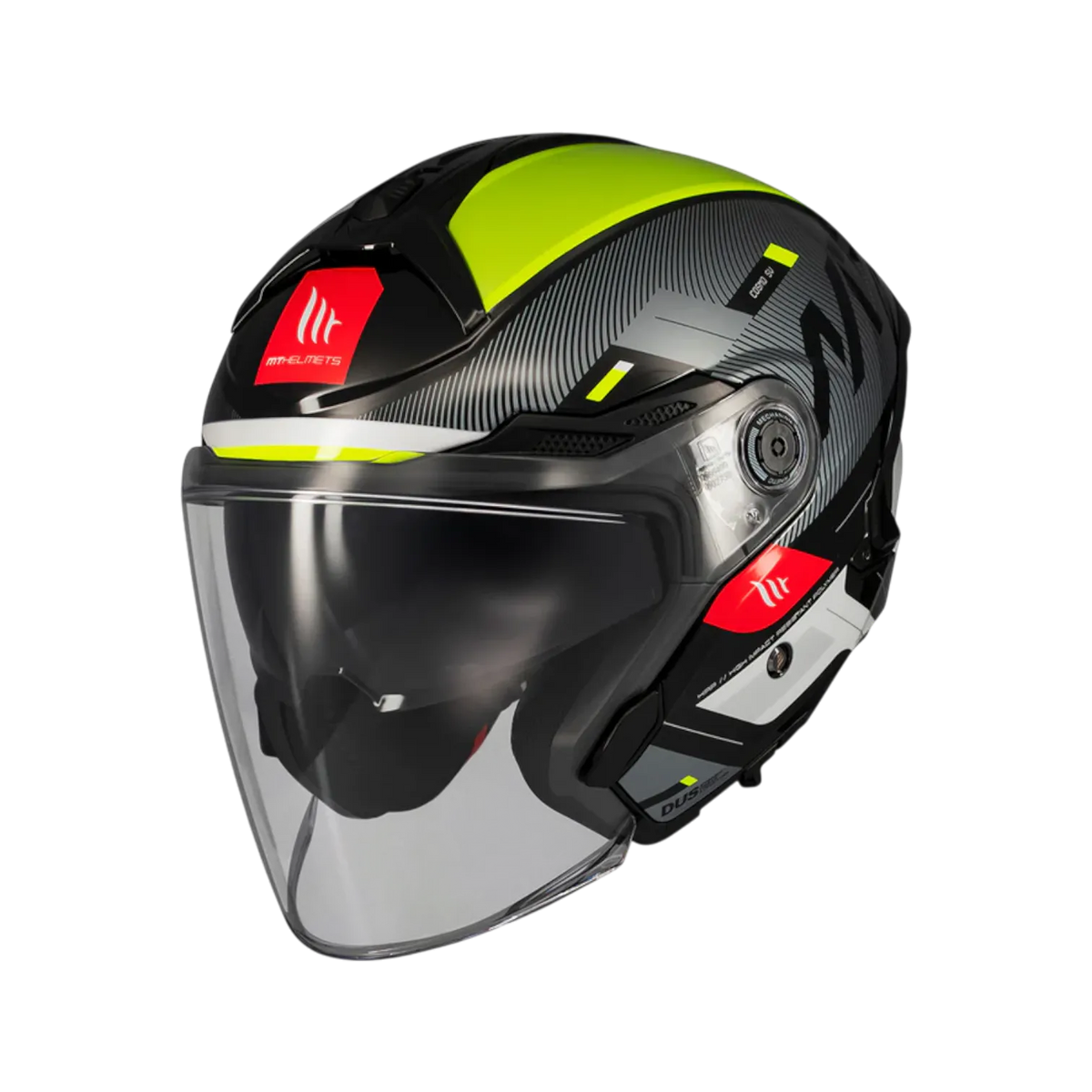 Casco MT Helmets Cosmo SV Silence B3 Brillo, vista 2