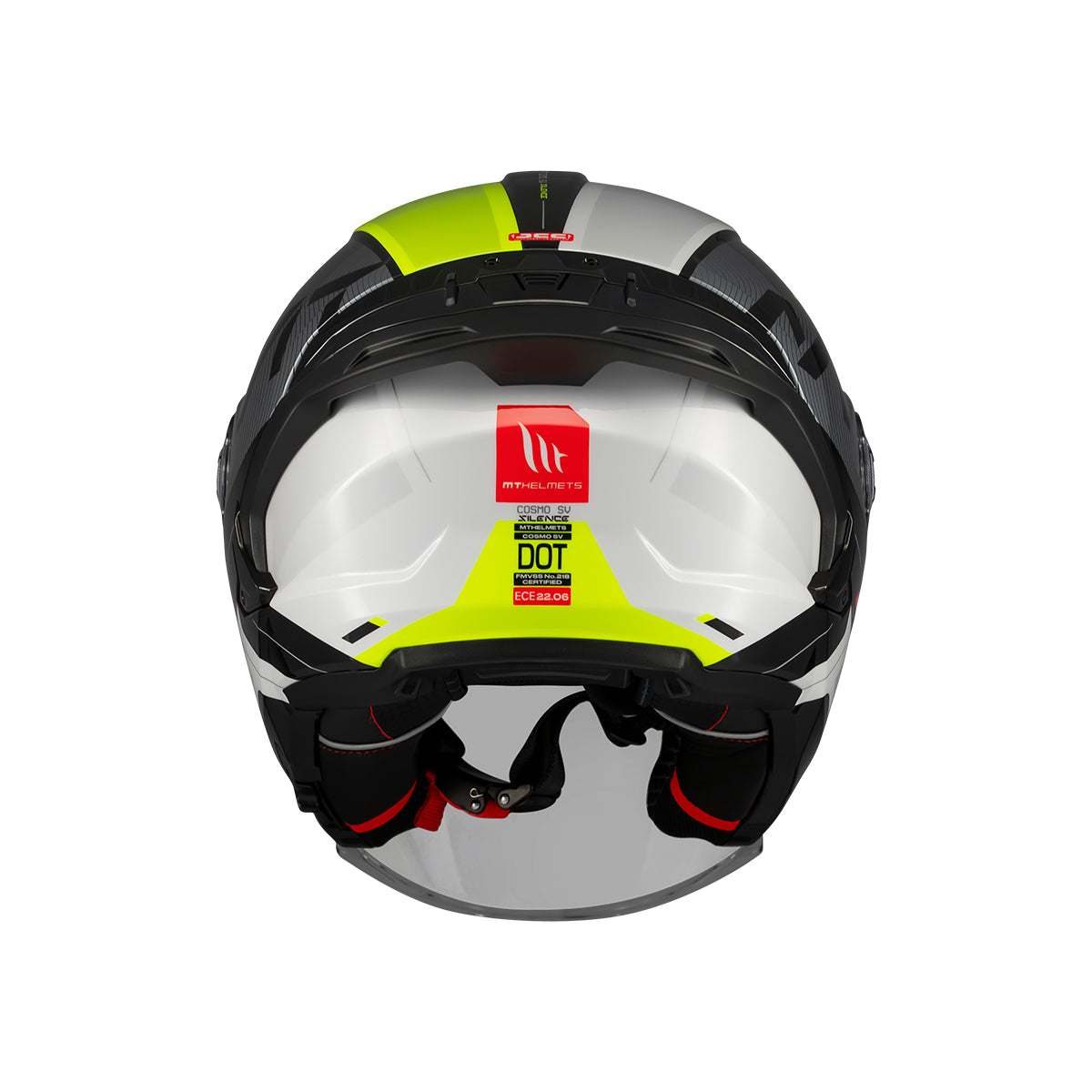 Casco MT Helmets Cosmo SV Silence B3 Brillo, vista 5