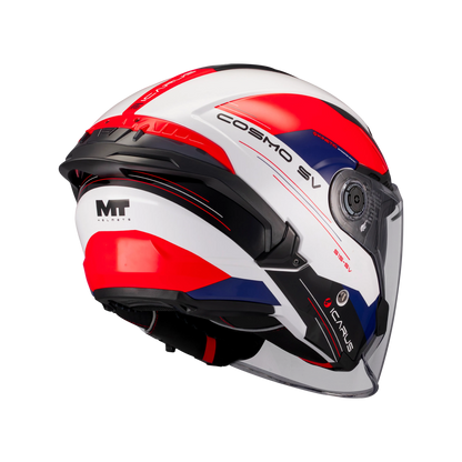 Casco MT Helmets Cosmo SV Icarus A5 Brillo, vista 4