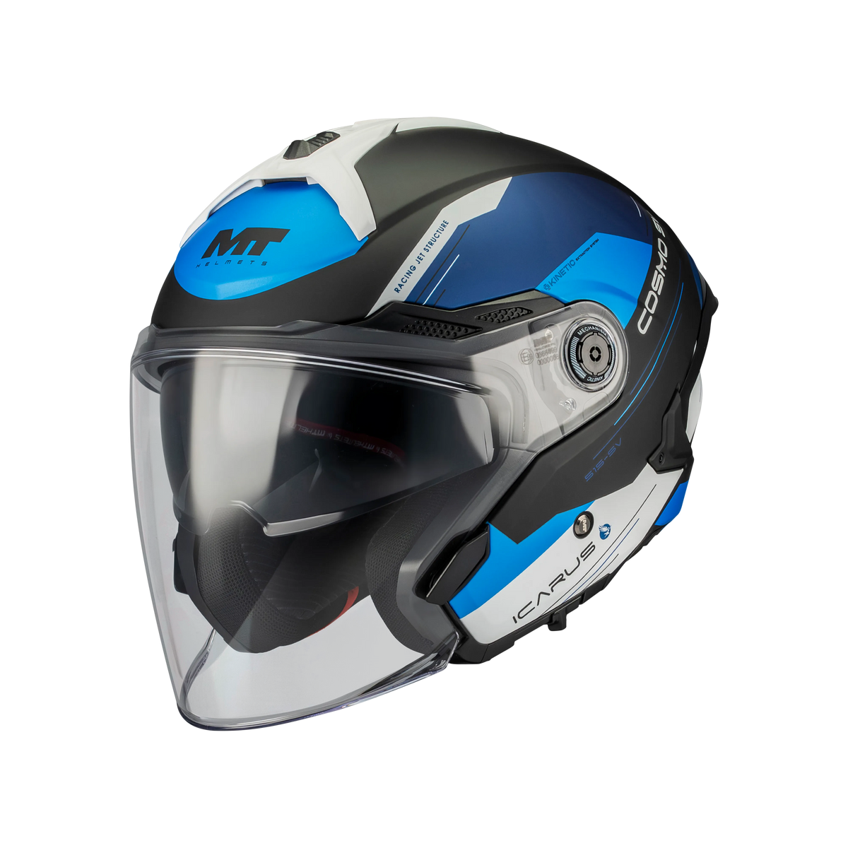 Casco MT Helmets Cosmo SV Icarus B7 Mate, vista 2