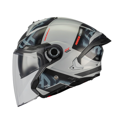 Casco MT Helmets Cosmo SV Arrow C2 Brillo, vista 1