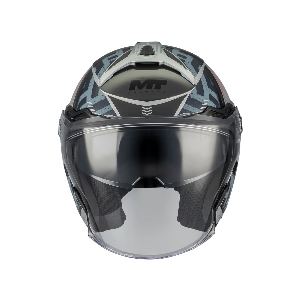 Casco MT Helmets Cosmo SV Arrow C2 Brillo, vista 3