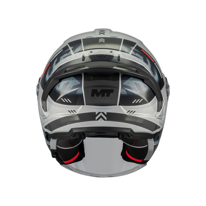 Casco MT Helmets Cosmo SV Arrow C2 Brillo, vista 5