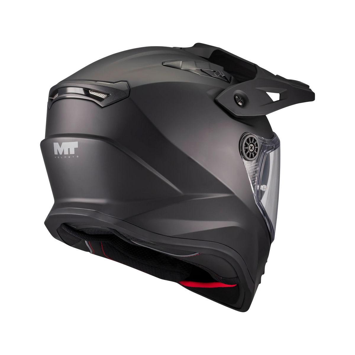 Casco MT Helmets Track SV Pure A1 Mate, vista 3