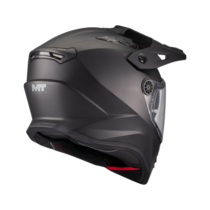 Casco MT Helmets Track SV Pure A1 Mate, vista 3