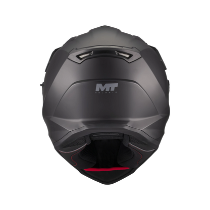 Casco MT Helmets Track SV Pure A1 Mate, vista 4