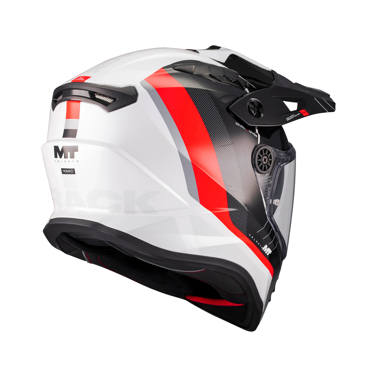 Casco MT Helmets Track SV Nomad A15 Brillo, vista 4