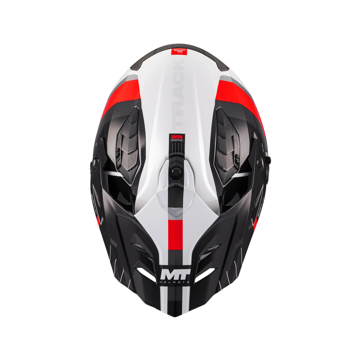 Casco MT Helmets Track SV Nomad A15 Brillo, vista 6