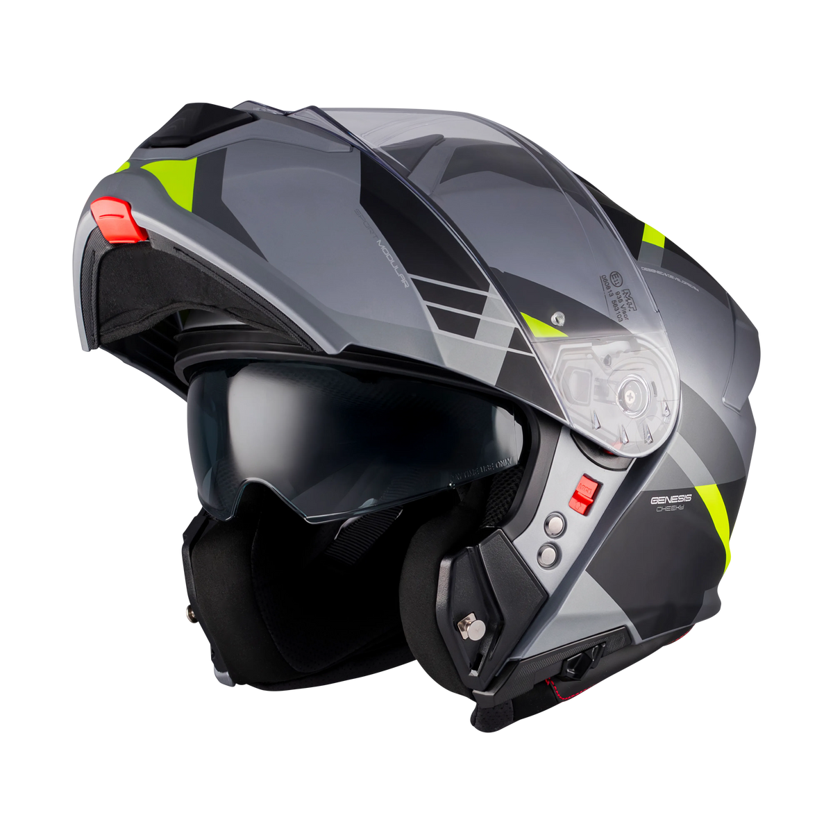 Casco MT Helmets Genesis R SV Cheeky C3 Mate, vista 2