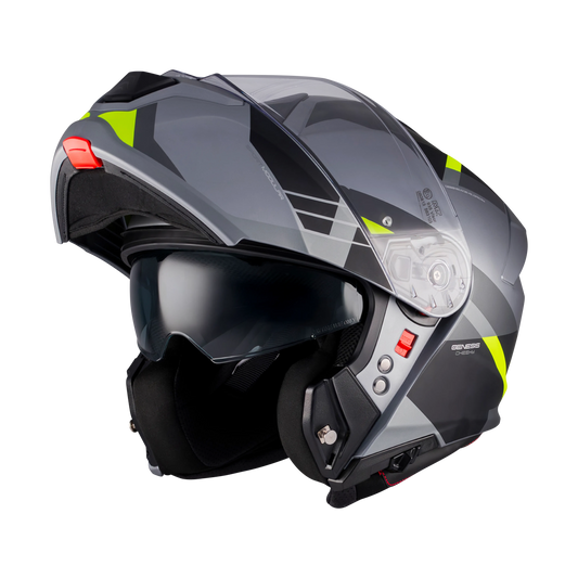 Casco MT Helmets Genesis R SV Cheeky C3 Mate, vista 2