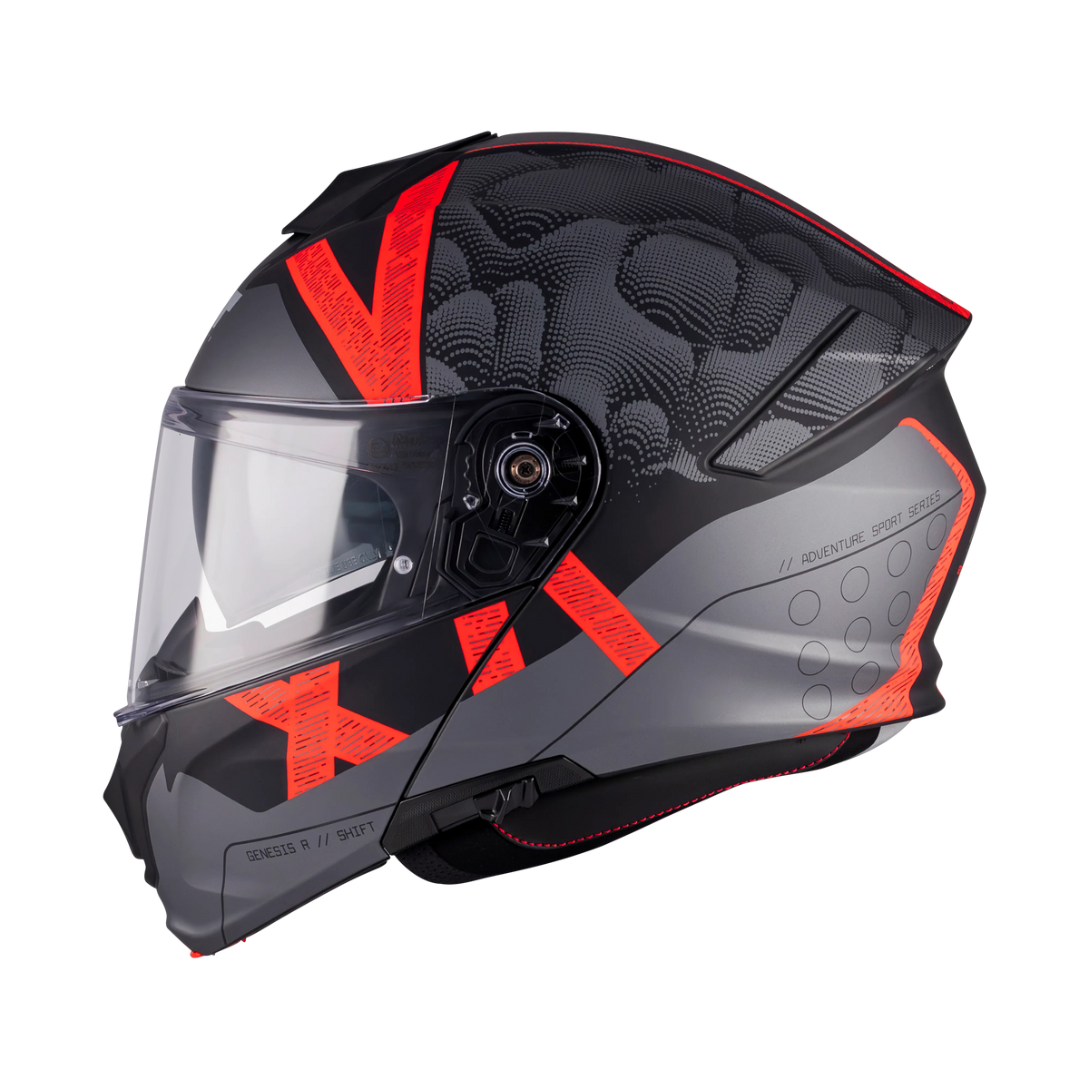 Casco MT Helmets Genesis R SV Shift B15 Mate, vista 1