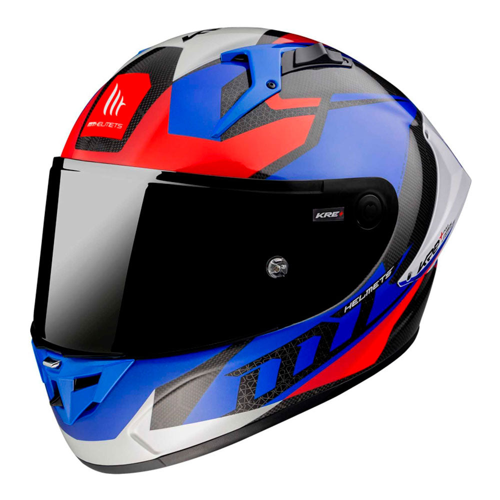 Casco MT Helmets KRE+ Carbon Projectile D7 Brillo