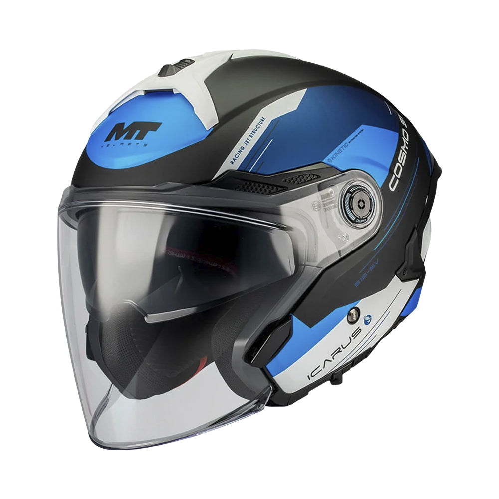 Casco MT Helmets Cosmo SV Icarus B7 Mate